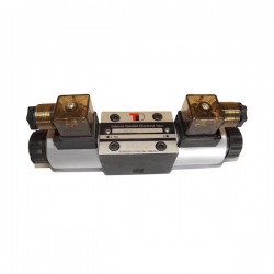 110 VAC monostable solenoid valve - NG6 - 4/3 - Y in A/B/T and P CLOSED - N6. Trale - 1