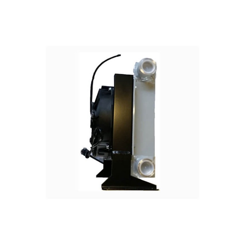 Refroidisseur Echangeurs huile/air - 1 " BSP - 12 VDC - 180 W - Débit 25 à 150 L Trale - 2