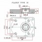 Pompe hydraulique FIAT - GAUCHE - 19 CC