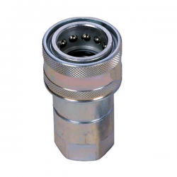 Hydraulic coupling NV - Female DIN 1/4 BSP - Flow 12 to 24 L/mn - PS 400 Bar A820204 € 15.26