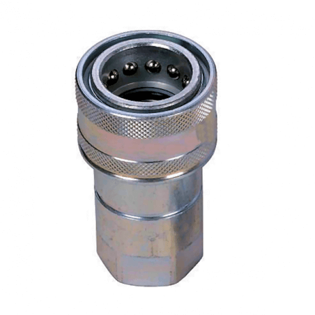 Hydraulic coupling NV - Female DIN 3/8 BSP - Flow 23 to 46 L/mn - PS 350 Bar A820206 € 18.16