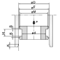 Jeu de joints D.E - 16 X 25 - GEA