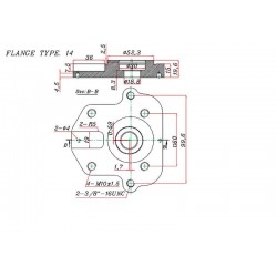 Pompe hydraulique Double - GAUCHE - 11 + 8 CC - Massey Fergusson MF510465343 661,92 €