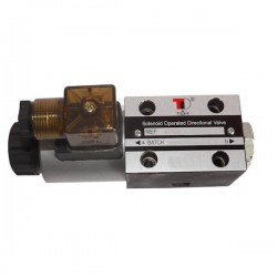 12 VDC monostable solenoid valve - NG6 - 3/2 - P to A - B and T Closed - N 41A. Trale - 1