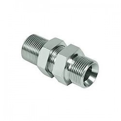 Bulkhead Passage - MBSPCT 3/8 x MBSPCT 3/8 - 60° Cone. Without nut A116006 € 5.60