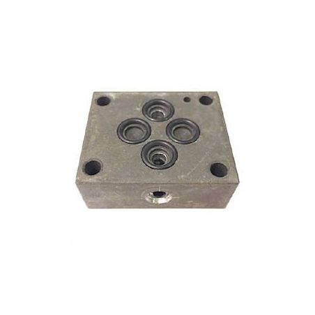 P to T connection plate - A and B Closed for Cetop 3 subbase - NG6 - PBCNG06SH series 37,45