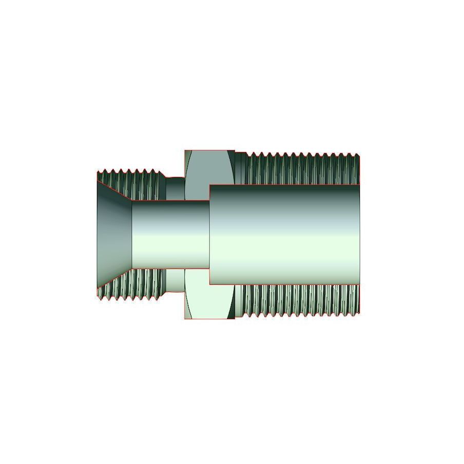 Male adapter - MBSPCT 1/2 - male conical MC 3/4