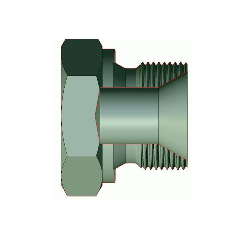 Bouchon mâle  - raccord MBSPCT 2" - Cône 60  - 2