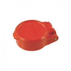 Red anti-dust cover for ISO A 1/2 - DN 38 TA12R 9,48