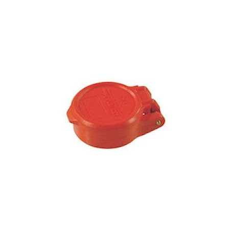 Red anti-dust cover for ISO A 1/2 - DN 38 TA12R 9,48