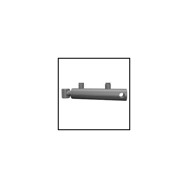 Verin hydraulique double effet 40x80 - avec Fixation Ø 30 - Sortie 3/8 BSP - 705 CICROSA - 3