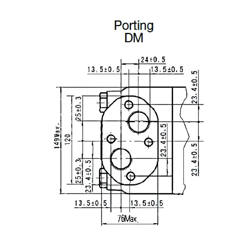 Moteur arbre 50 MM VNKV1000 4ADS - OMV1000  - 4