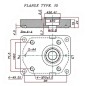 Pompe hydraulique A ENGRENAGE GR2 - GAUCHE - 16.0 CC - BRIDE EUROPEENNE