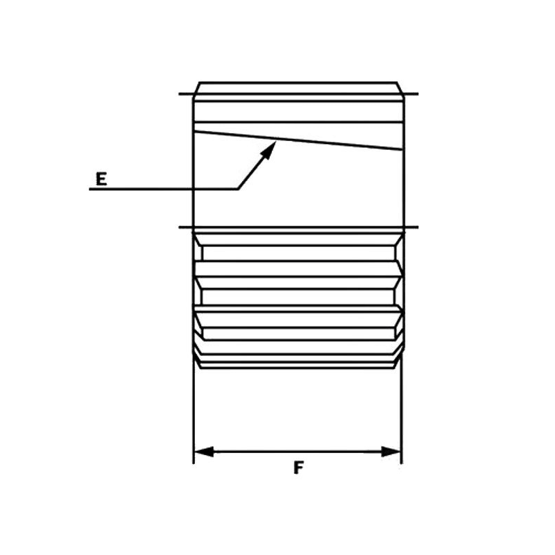 Manchon d'accouplement 14 dents extérieure 1:8 - GR1 MO1014 * 18,11 €