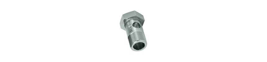 Single gas hollow screw BSP - A1090 - Au Comptoir Hydraulique